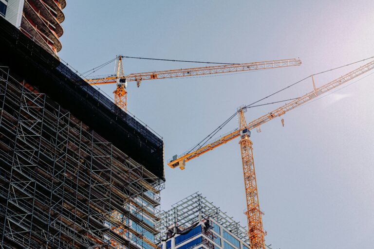 les étapes de construction d'un bâtiment