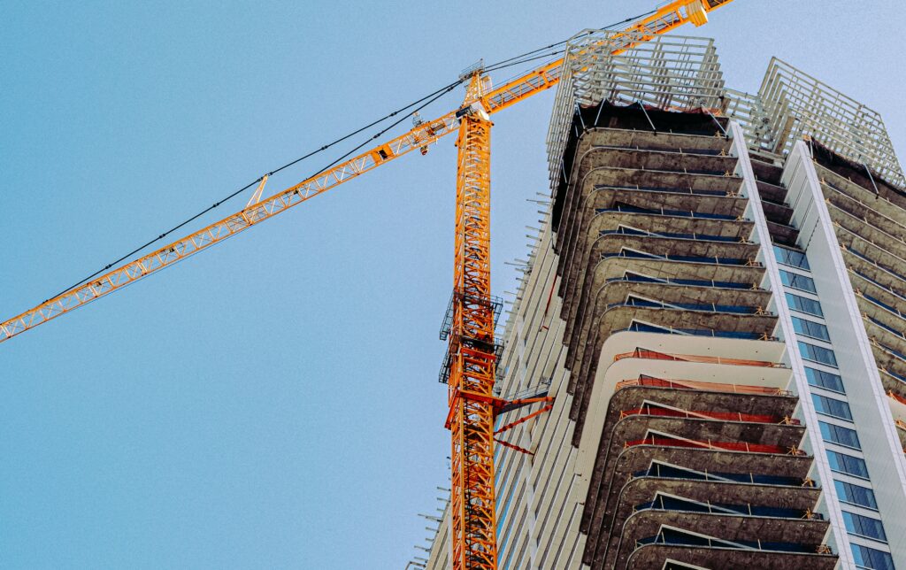 étapes de construction d'un bâtiment